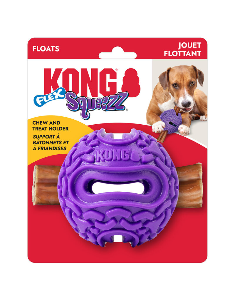 Kong Kong Squeezz Flex Ball - Small/Medium