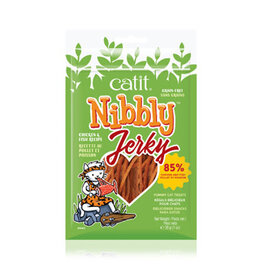 Catit Catit Nibbly Jerky Chicken and Fish Recipe - 30 g