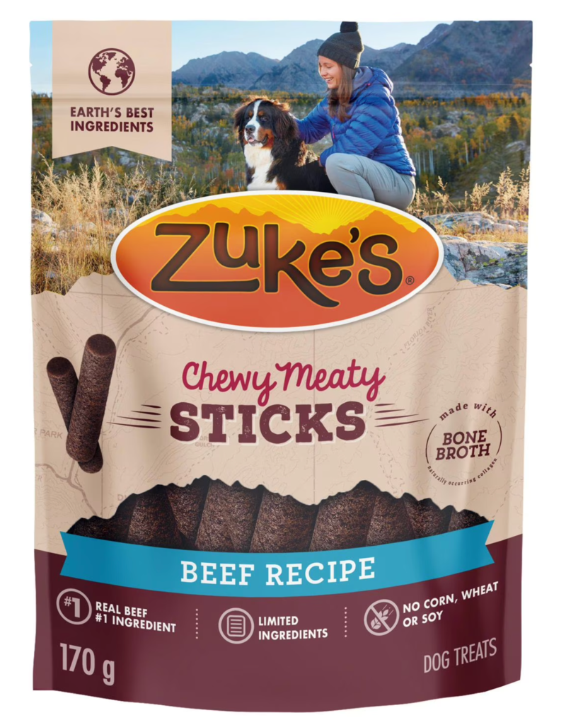 Zuke's Zuke's Savoury Chews Beef Sticks 303g