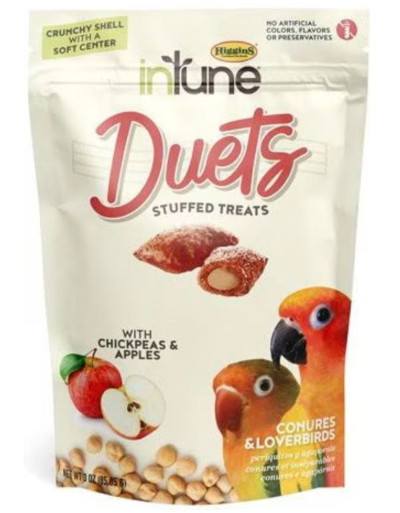 Higgins Higgins InTune Duets Conure Treats - Apple 85g