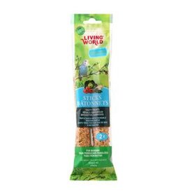 Living World Budgie Sticks Vegetable Flavour - 2 pack