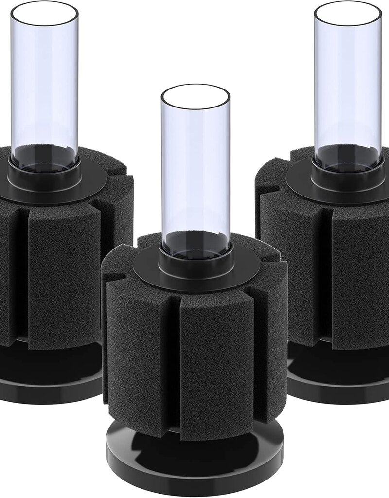 Pawfly Pawfly Aquarium Nano Bio Sponge Filter Betta Fry Shrimp and Small Fish Foam Filter  5-10 Gallon