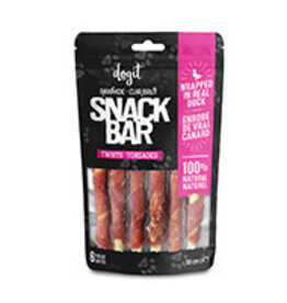 Dogit Dogit Snack Bar Rawhide - Duck -Wrapped Twists - 6 pcs (10 cm/4 in)