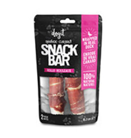 Dogit Dogit Snack Bar Rawhide - Duck-Wrapped Rolls - 2 pcs (15.2 cm/6 in)