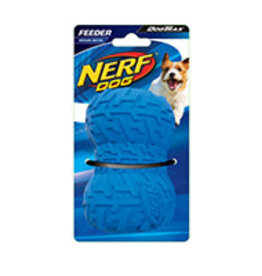 Nerf Dog Nerf Trax Dog Tire Feeder - Medium - Blue