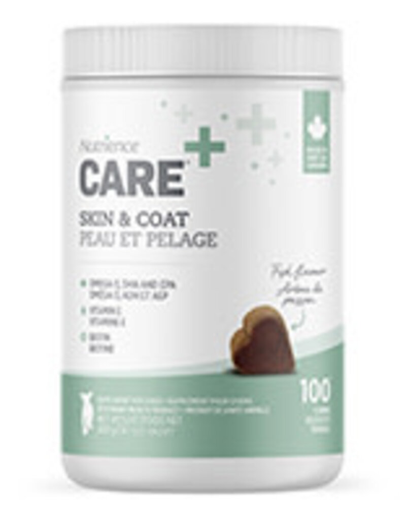 Nutrience Nutrience Care Supplement for Dogs - Skin & Coat - 100 soft chews - 400 g