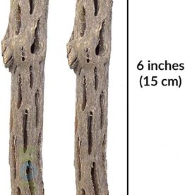 Sungrow Sungrow Cholla Wood - Dried Husk of Cholla Cactus, Aquarium or Home Decor for Dwarf Shrimp, Hermit Crabs, Pleco