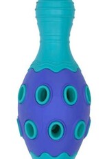 Bud'Z Rubber Astro Bowling Pin - Blue 6in