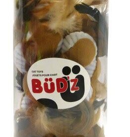 Bud-Z Ball with Feather Cat Toy 1pc.