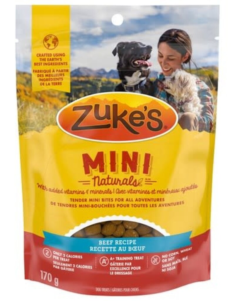 Zuke's Zukes Mini Natural Beef Recipe 6oz