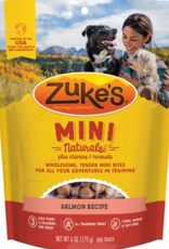 Zuke's Zukes Mini Naturals Salmon Recipe 6oz