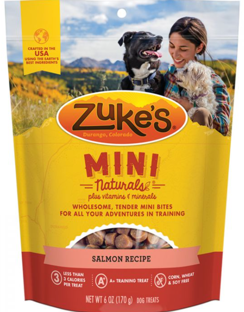 Zuke's Zukes Mini Naturals Salmon Recipe 6oz