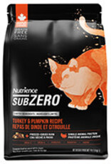 Nutrience Nutrience SubZero Limited Ingredient Cat Food - Turkey and Pumpkin Recipe - 1.8 kg (4 lb)