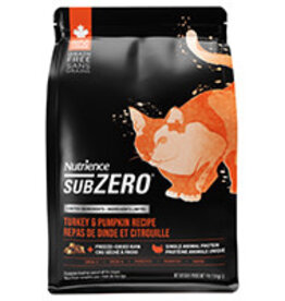 Nutrience Nutrience SubZero Limited Ingredient Cat Food - Turkey and Pumpkin Recipe - 1.8 kg (4 lb)