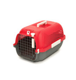 Catit Catit Cat Carrier - Small - Cherry Red - 19 x 12.8 x 11 in