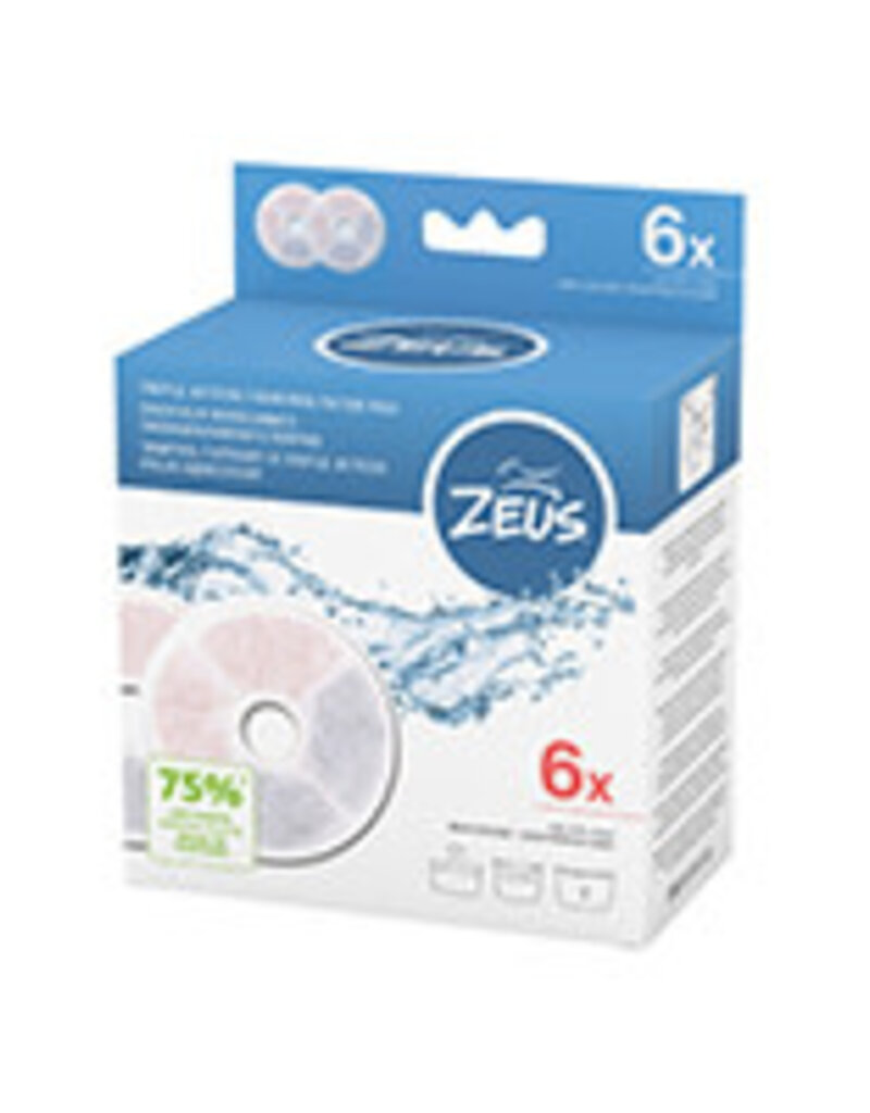 Zeus Fountain Frameless Triple Action Filter Cartridge – 6 pack