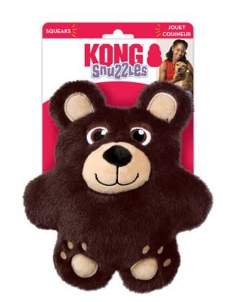 Kong Kong Snuzzles Bear - Medium