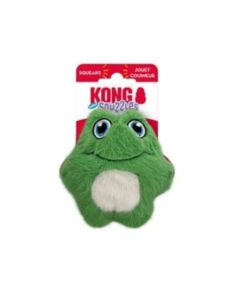 Kong Kong Snuzzles Mini Frog - XSmall