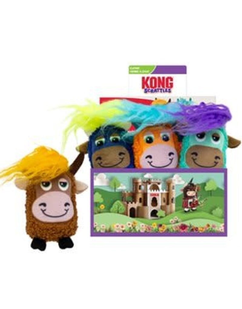 Kong Kong Cat Highland Cow Assorted - 1 Piece