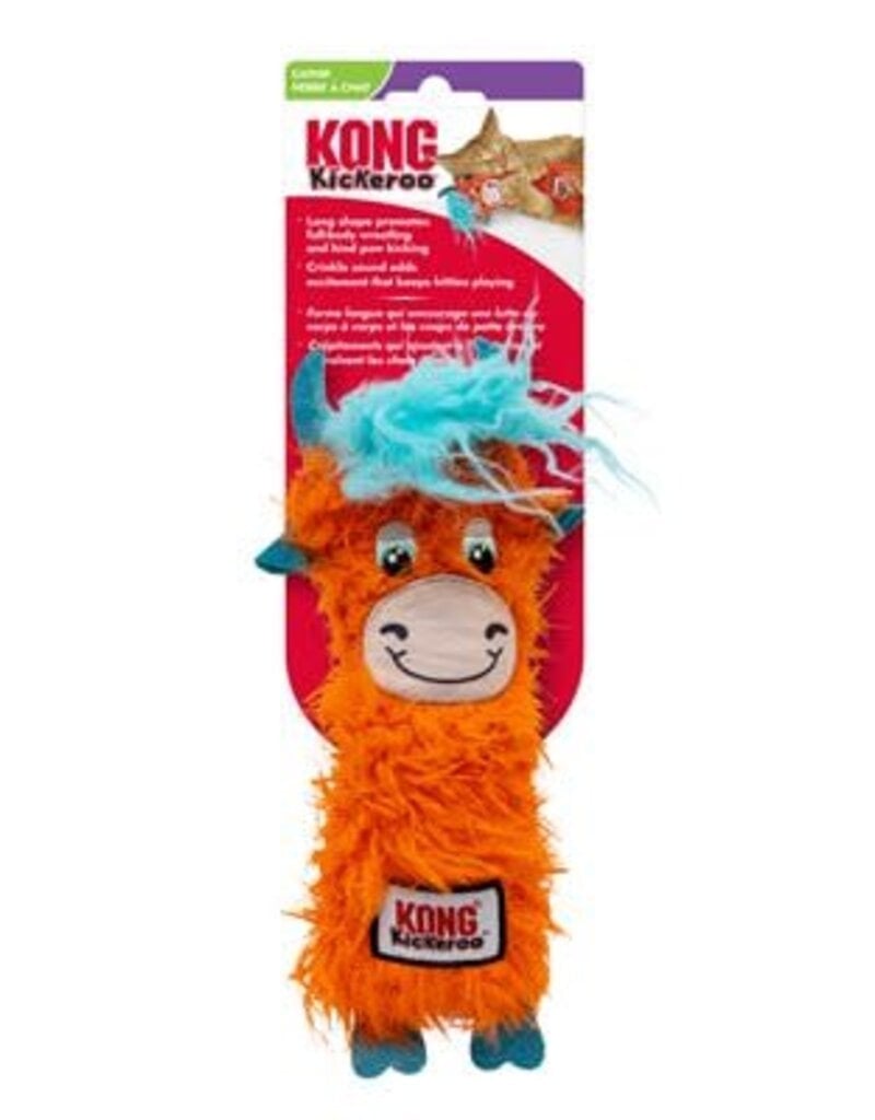 Kong Kong Cat Kickeroo Highland Cow - Assorted