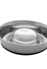 Dogit Dogit Stainless Steel Non-Skid Slow Feed Dog Bowl - 900 ml (30.5 fl.oz.)