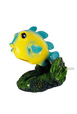 Aqua-Fit Aqua-Fit Aerating Polyresin Fish - Blue