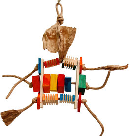 Zoo-Max Zoo-Max Groovy Bonzo Bird Toy - Small 14x12"