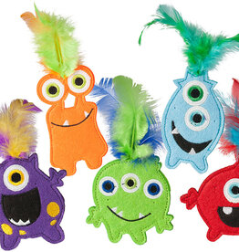 Multipet Monsters with Catnip 6" - Assorted