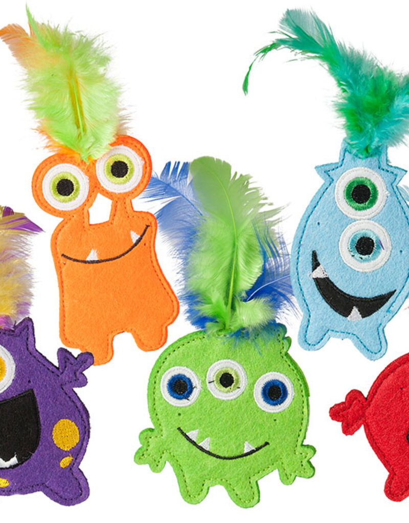 Multipet Monsters with Catnip 6" - Assorted