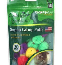 Multipet Catnip Puffs - Resealable Bag 20pk