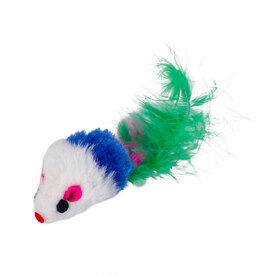 Simon's Mouse with Feather 1pc.