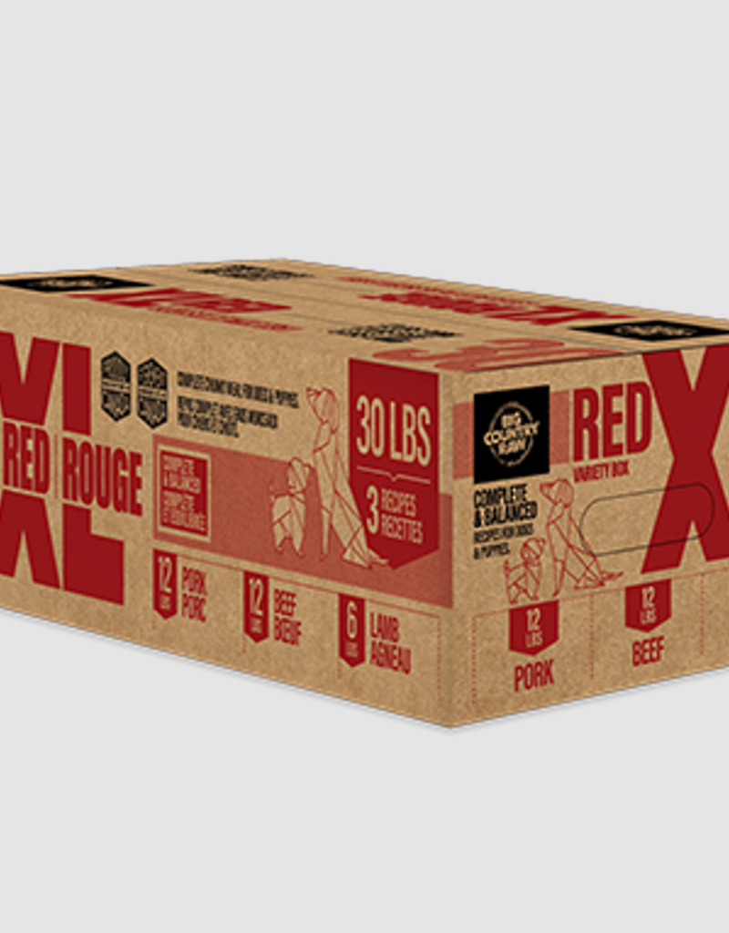 Big Country Raw Big Country Raw XL Red 30lb