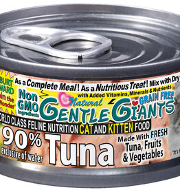 Gentle Giants Gentle Giants Cat Can - 90% Tuna 3oz
