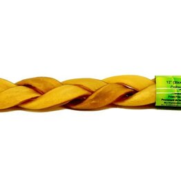 Nature's Own Dog Chews Bulk - Braided Collagen Stick 12" - 1pc.