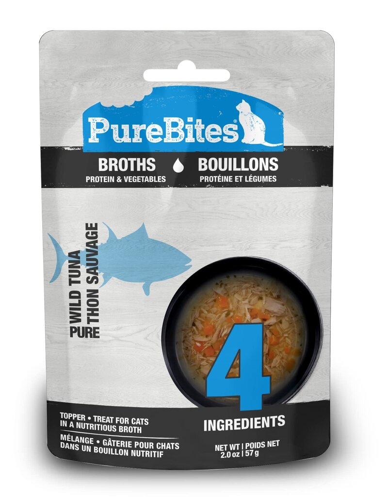 PureBites PureBites Cat Broths Tuna & Vegetable 57g