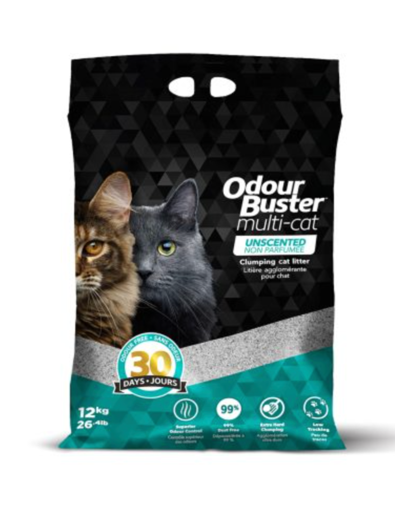 Versele Laga Odour Buster Multi-Cat Unscented Cat Litter 12kg