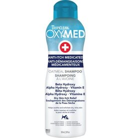 TropiClean TropiClean OxyMed Medicated Anti Itch Pet Oatmeal Shampoo 20oz