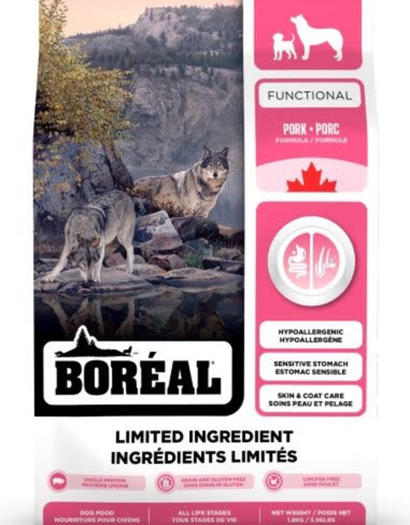 Boreal Functional Limited Ingredients All Breeds Pork Dog Food 1.8kg