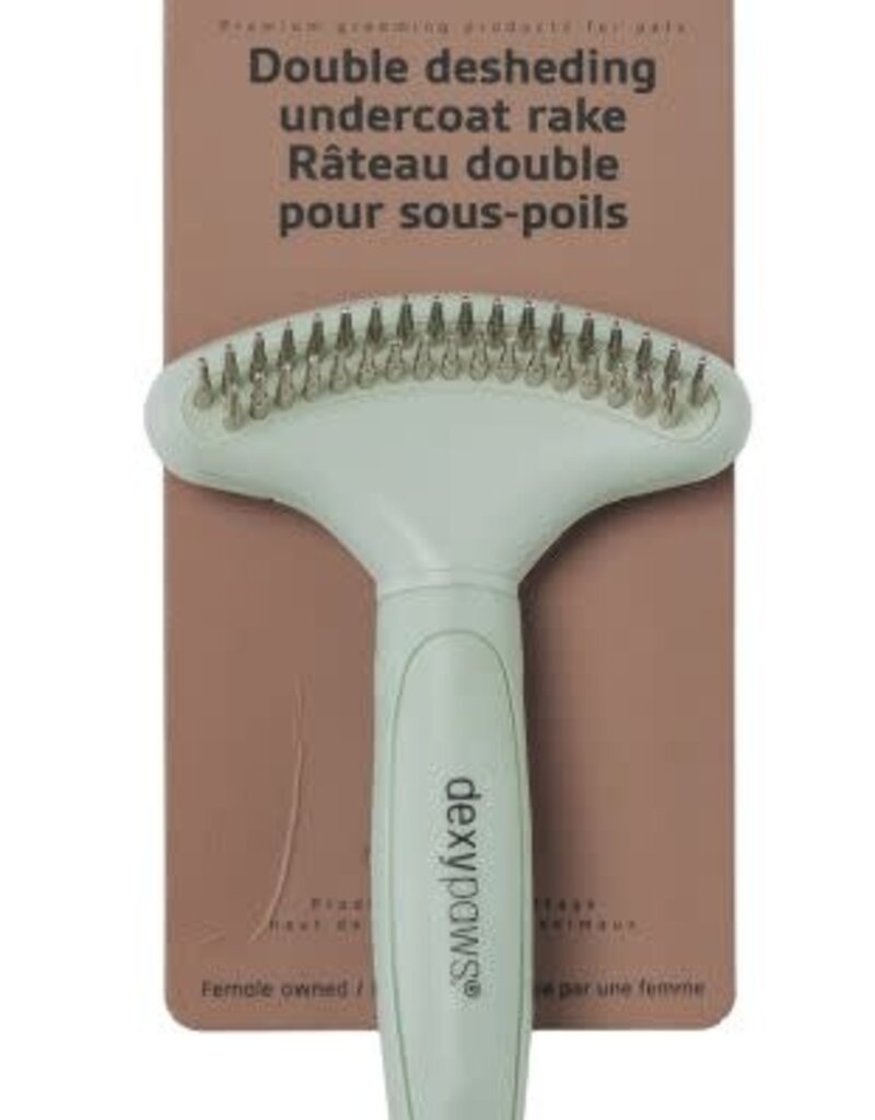 DexyPaws DexyPaws Double Desheding Undercoat Rake