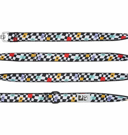 RC Pets RC Pets Leash 3/4"x6' Checkerboard