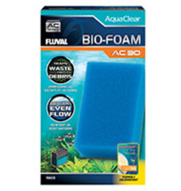 Aqua Clear Fluval AC30 Bio-Foam Filter Insert for AquaClear Power Filter 1pk