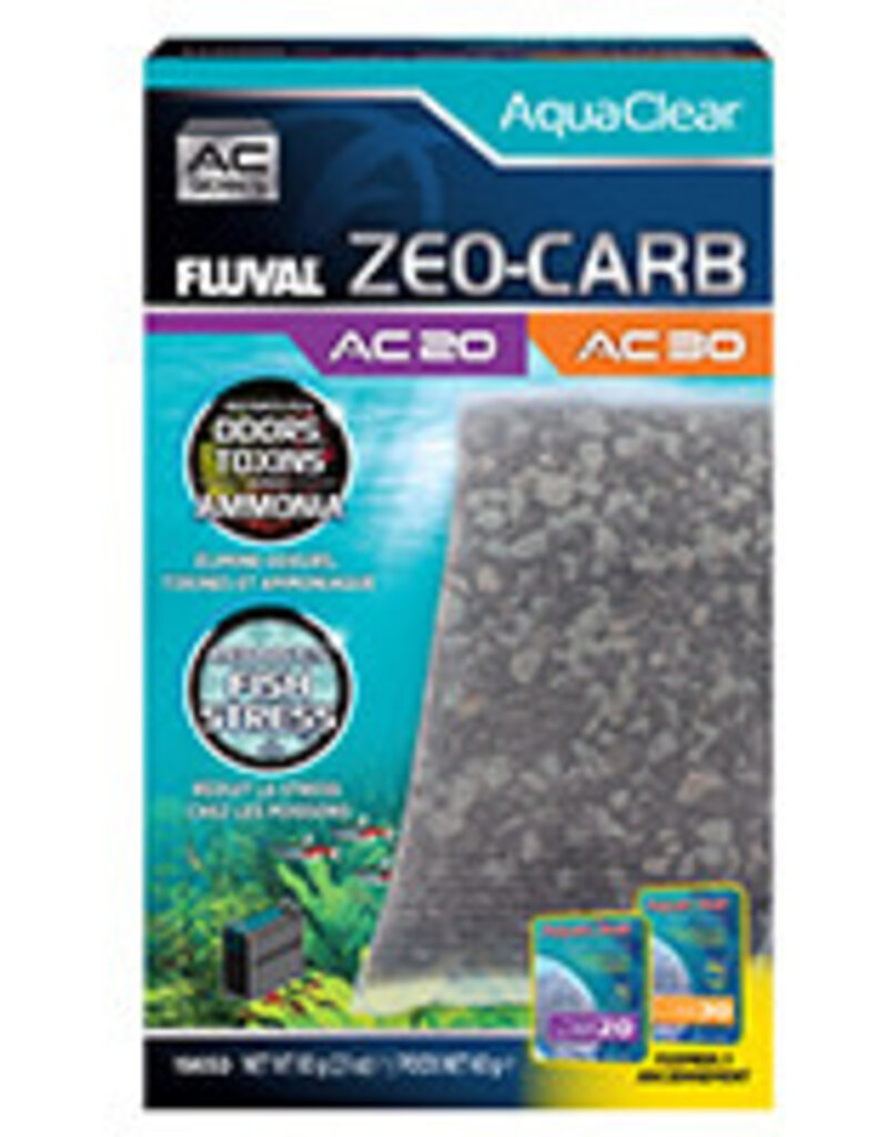 Aqua Clear Fluval AC20/30 Zeo-Carb for AquaClear Power Filter 2.1 oz / 60 g