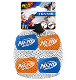 Nerf Dog Nerf Dog Blaster Distance Balls - Blue & Orange - 2.5 in - 4 pack