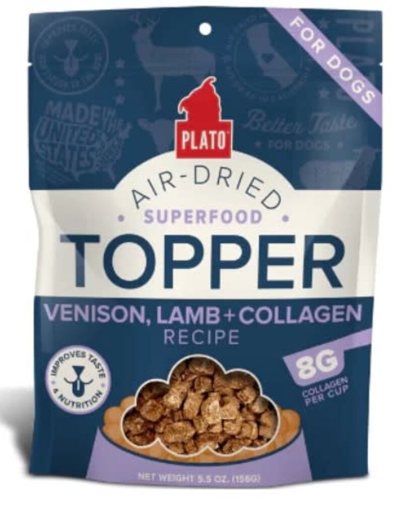 Plato Plato Pet Treats Superfood Topper - Venison & Lamb 5.5oz