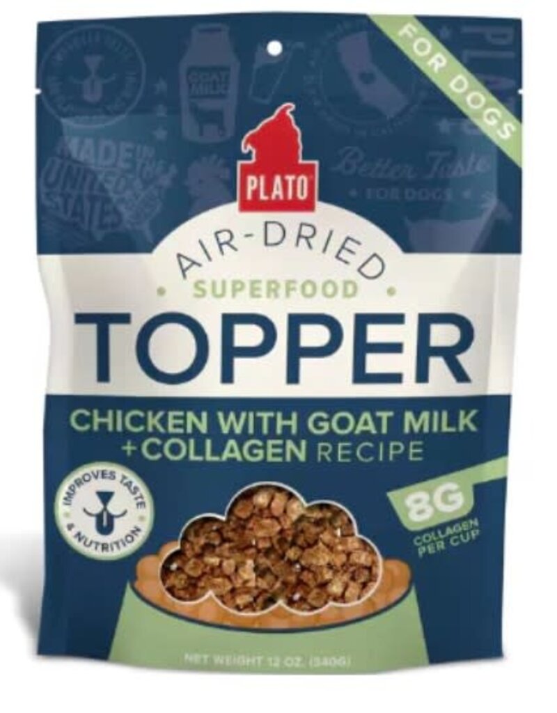 Plato Plato Pet Treats Superfood Topper - Chicken & Goats Milk 5.5oz