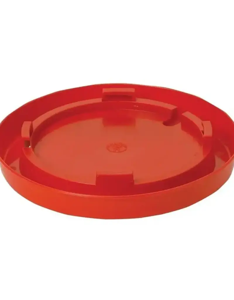 Little Giant Farm Little Giant Plastic Nesting Waterer Base for 115-010 - Red
