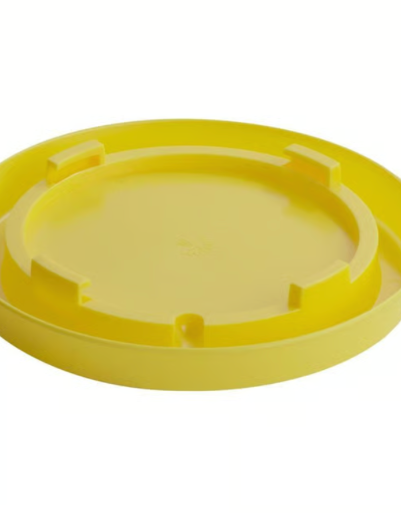 Little Giant Farm Little Giant Plastic Nesting Waterer Base for 115-010 - Yellow