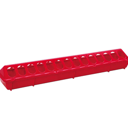 Little Giant Farm Little Giant Plastic 20" Flip Top Feeder - Red