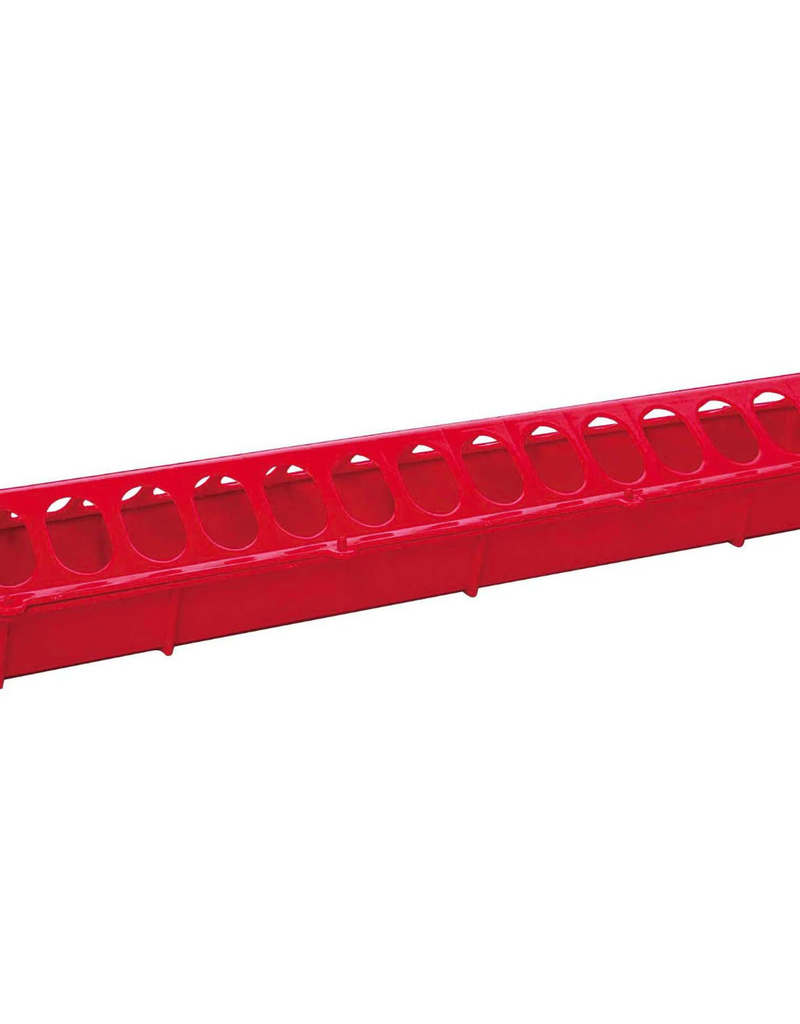 Little Giant Farm Little Giant Plastic 20" Flip Top Feeder - Red