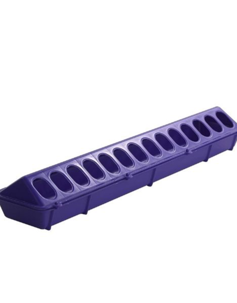 Little Giant Farm Little Giant Plastic 20" Flip Top Feeder - Purple